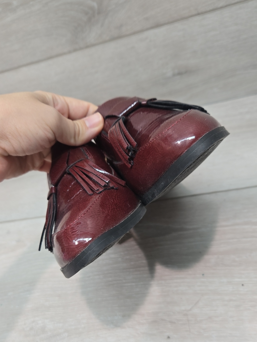 Marc Fisher Women "Like New"Leather Tassel Heels Shoes Sz 8M - Picture 5 of 12